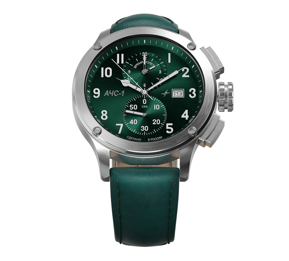 ACS-1 3520.D 44mm 石英机芯 磨砂绿色
