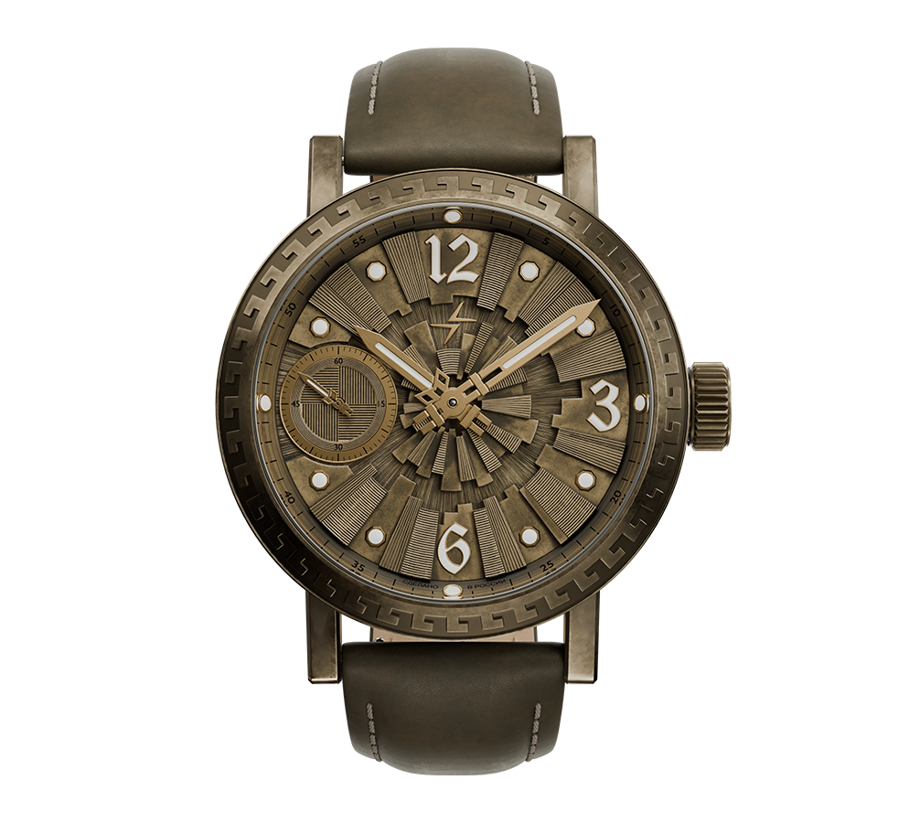 Arkaim TCB 3603 43 mm manual winding