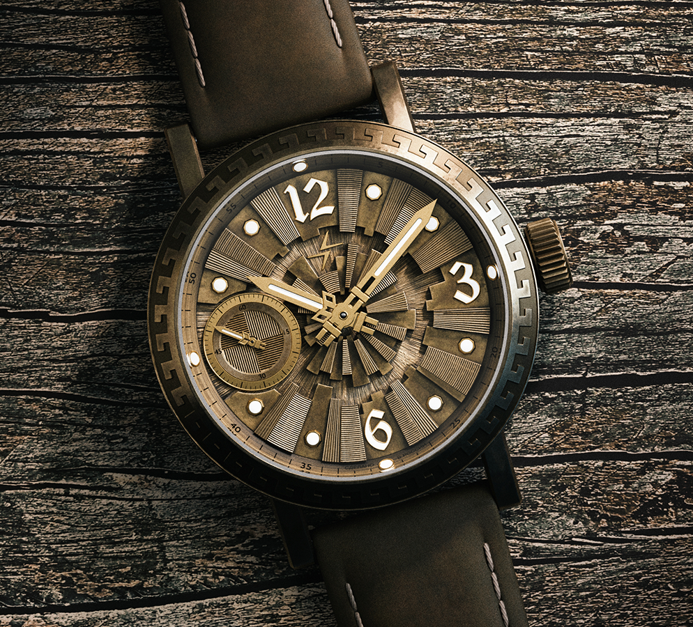 Arkaim TCB 3603 43 mm manual winding