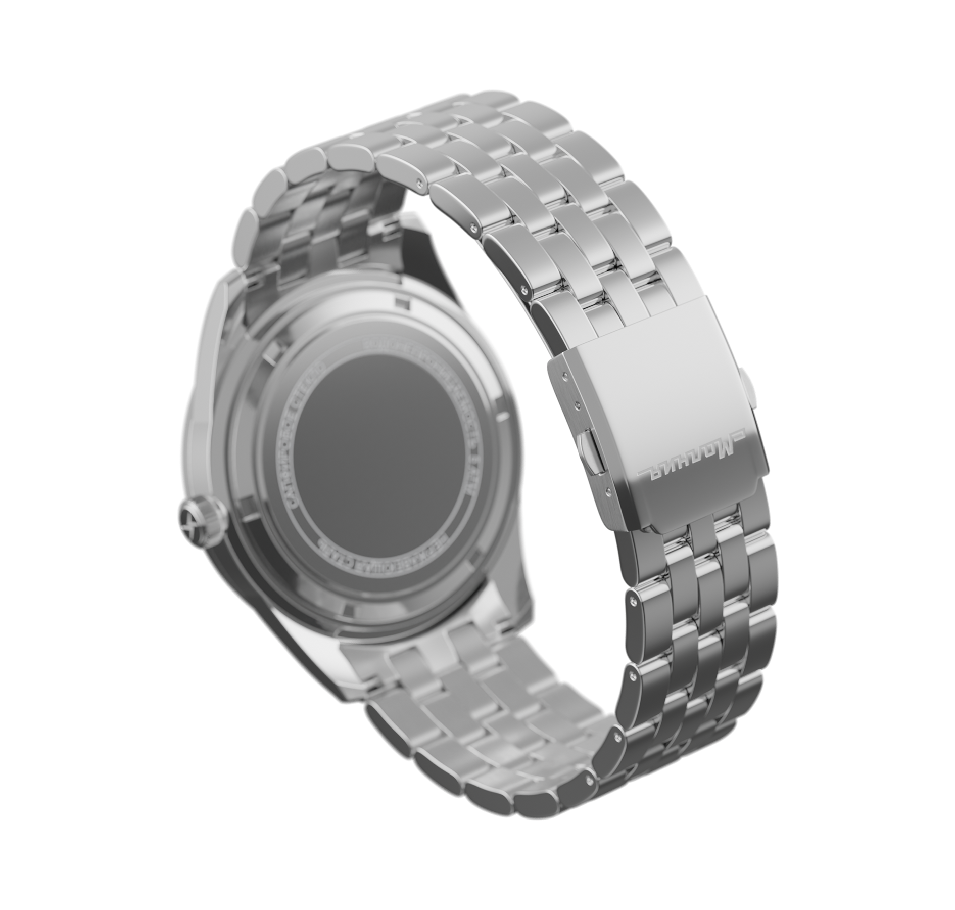 Pulsera de acero inoxidable, perla