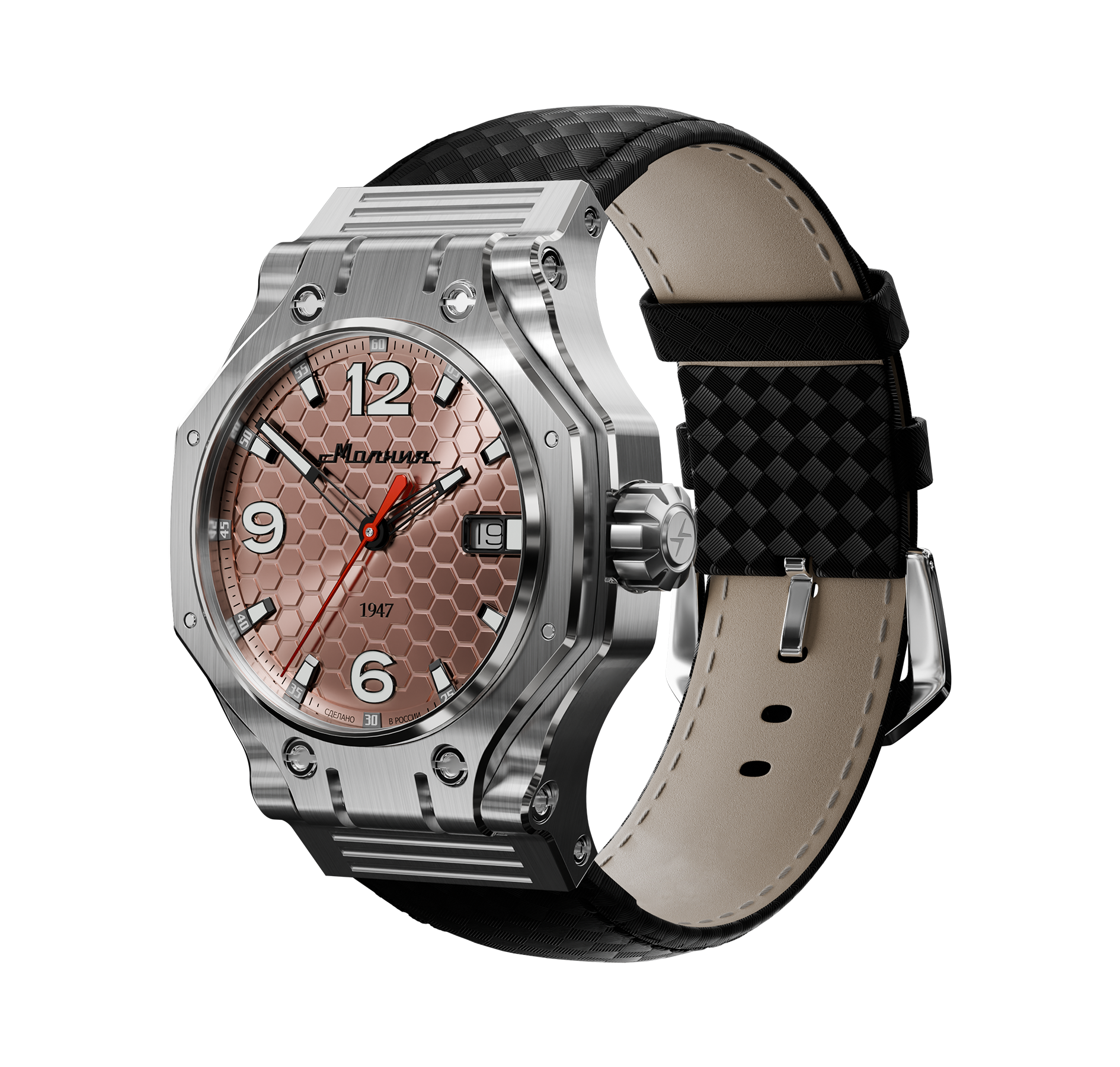 Hyron TCB 8215 44 mm automatic winding