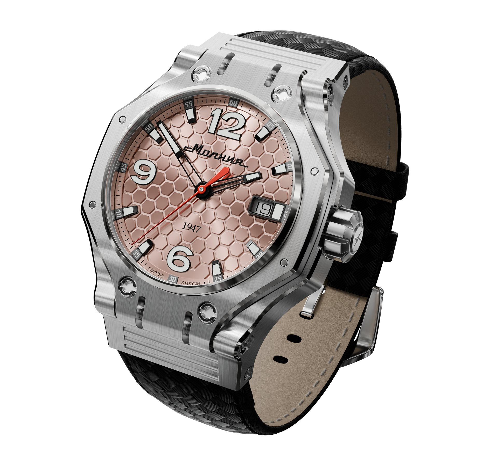 Hyron TCB 8215 44 mm automatic winding
