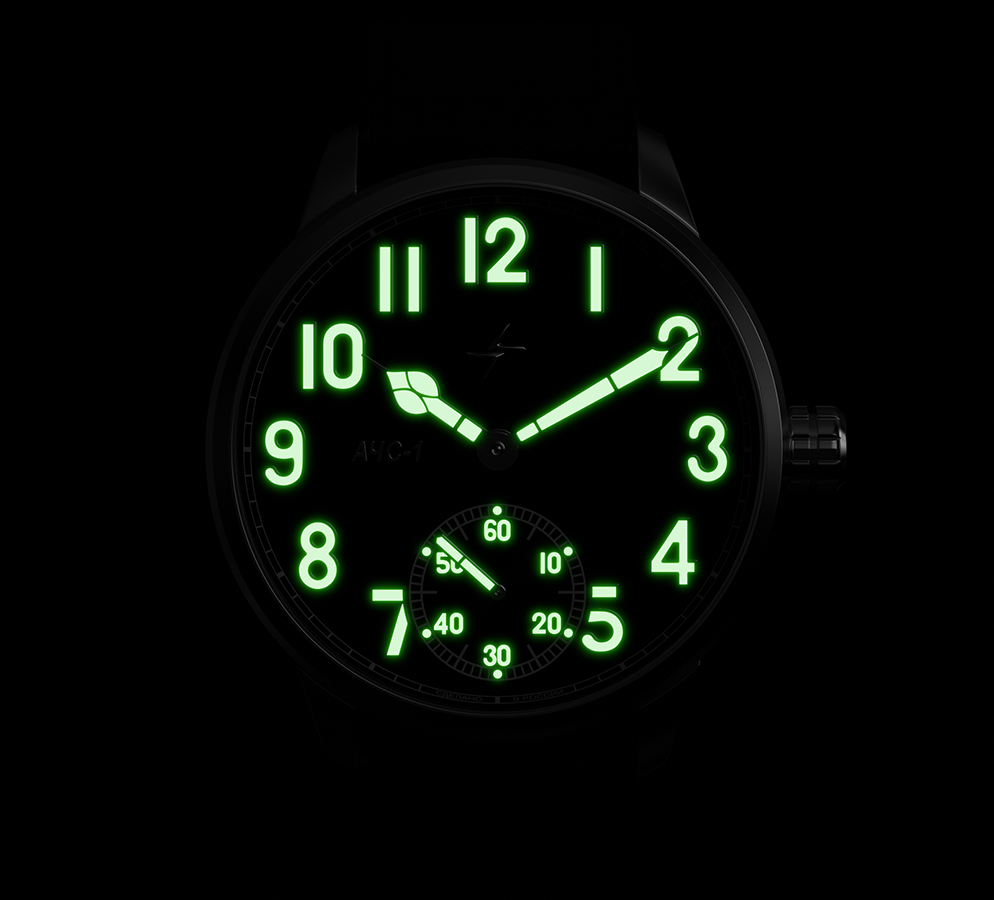 ACS PILOT 3603S 42mm 手动上链