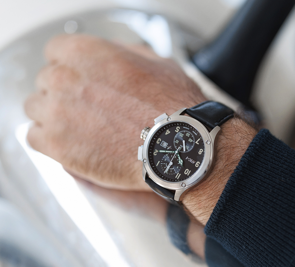 ACS-1 3520.D 44mm 石英机芯 磨砂绿色