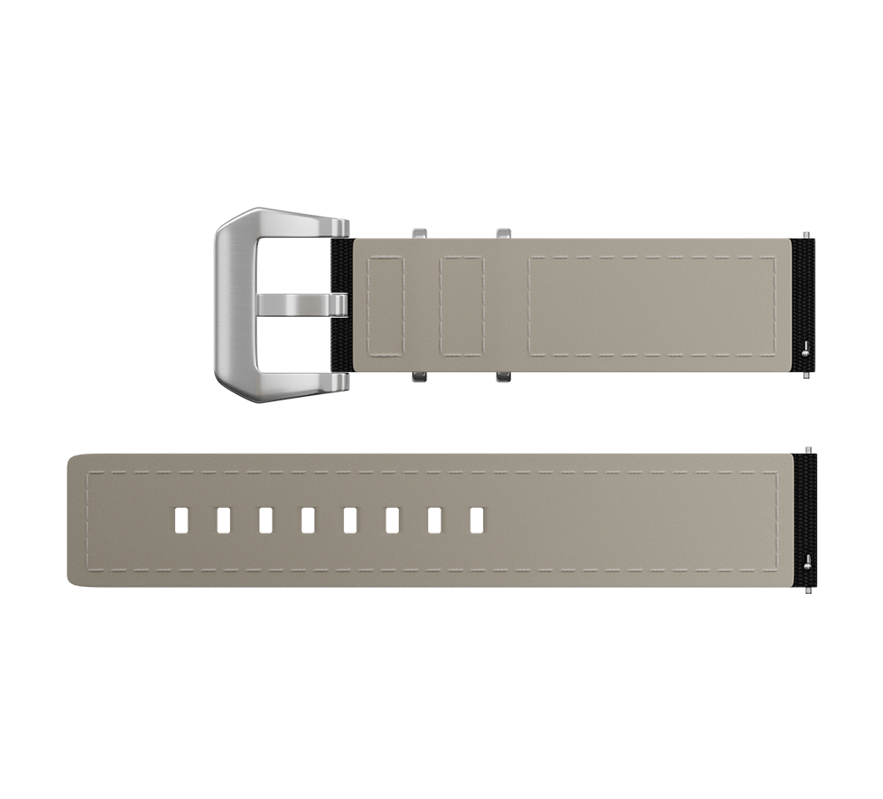 Energy, black, nylon, buckle-clasp.
