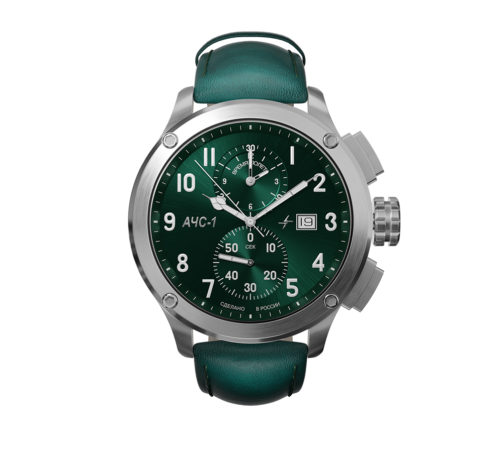 ACS-1 3520.D 44mm 石英机芯 磨砂绿色