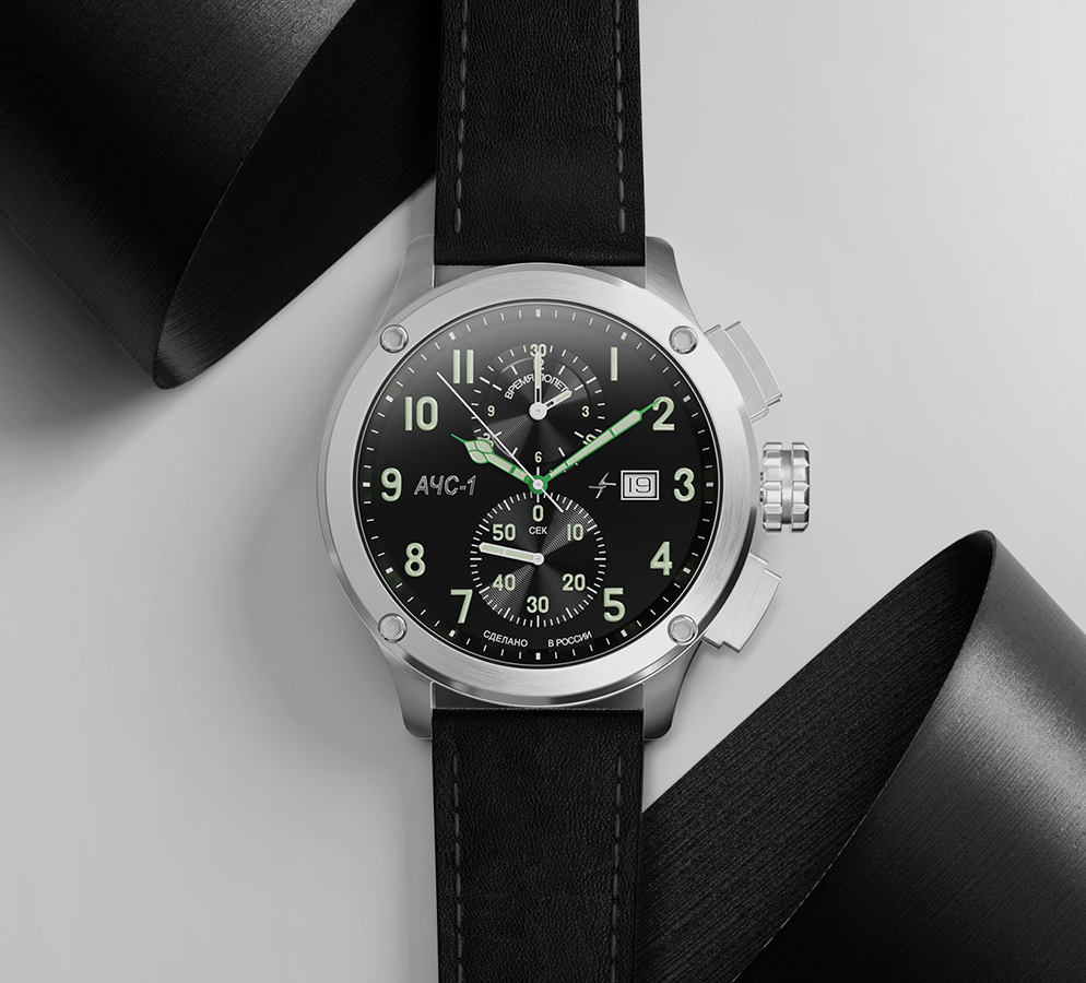 ACS-1 3520.D 44mm 石英机芯 磨砂绿色