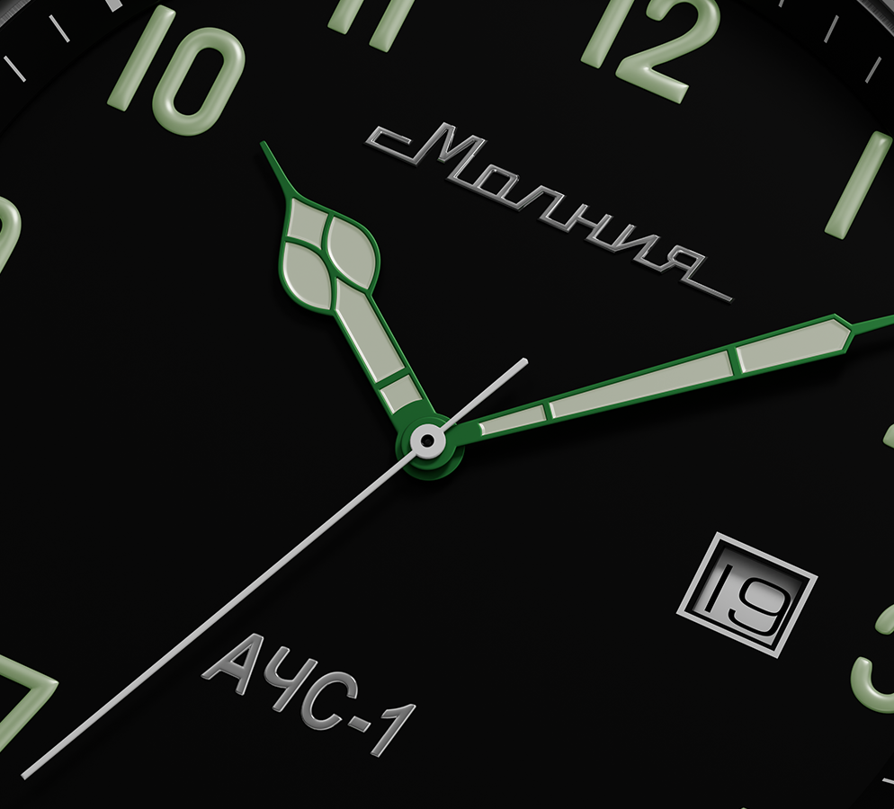 AChS-1 TCB 8215, 44 mm, automatic winding