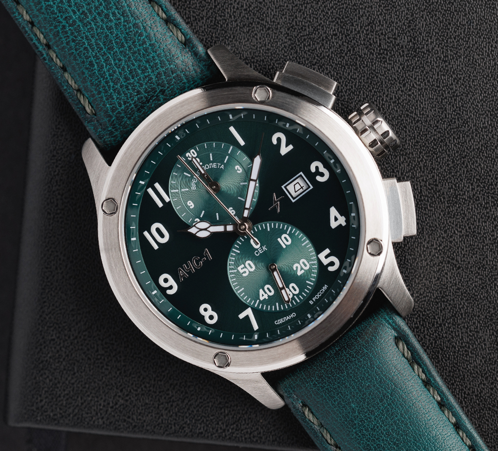 ACS-1 3520.D 44mm 石英机芯 磨砂绿色