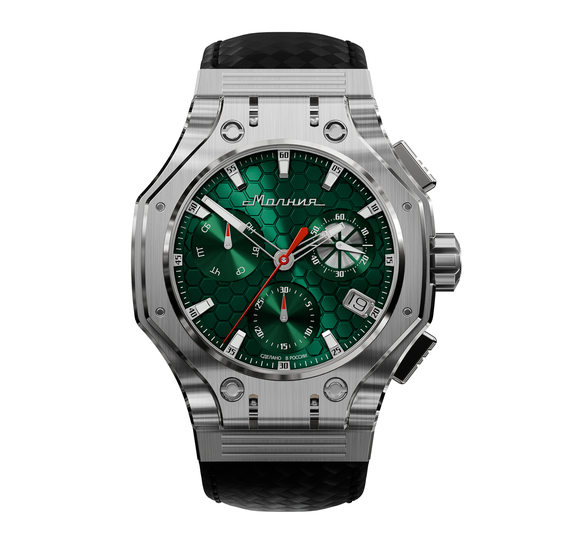 Hyron Z60 44 mm quartz chronograph