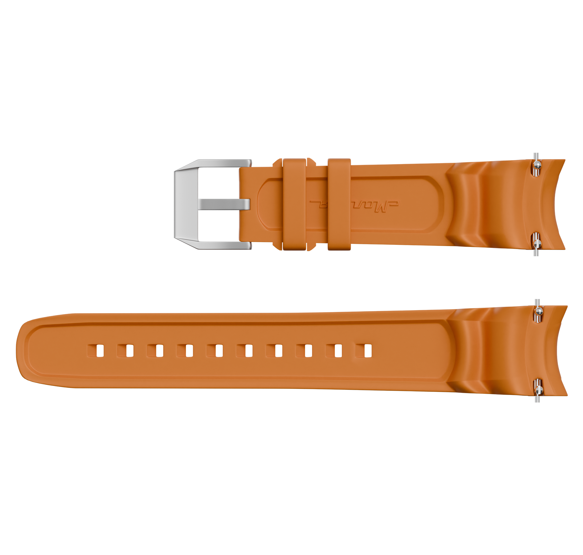 Correa de silicona Baikal naranja