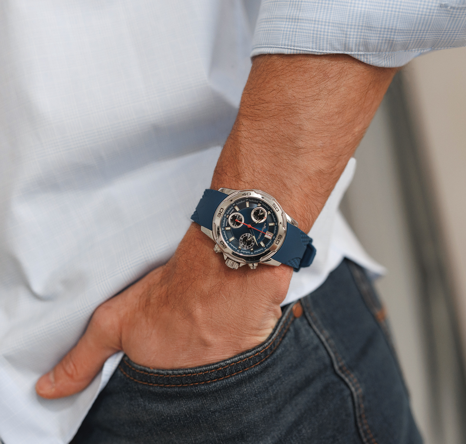Energy Z60 42 mm quartz chronograph
