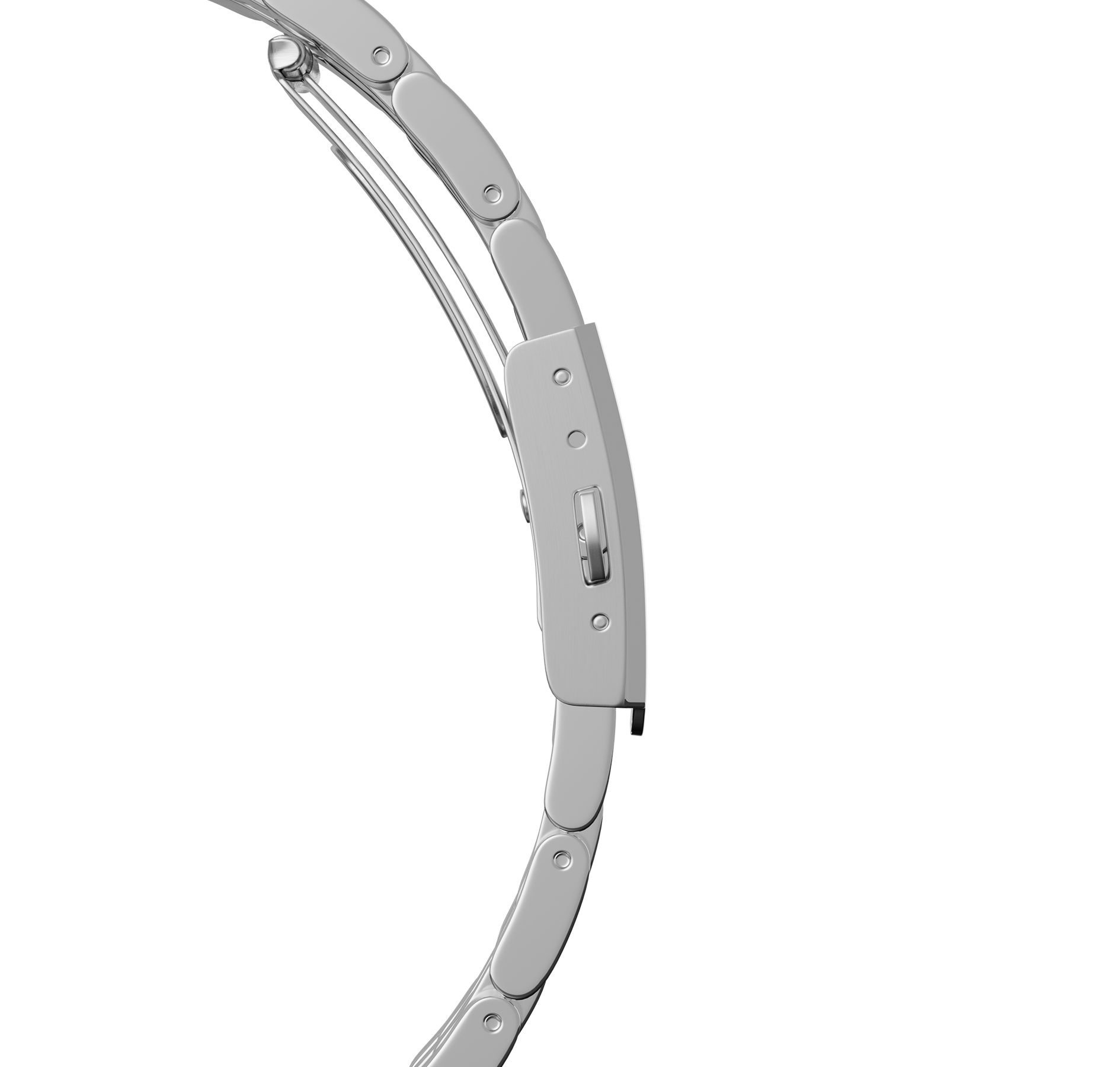 Pulsera de acero inoxidable, perla