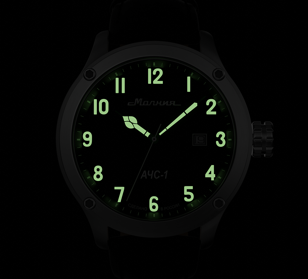 AChS-1 TCB 8215, 44 mm, automatic winding