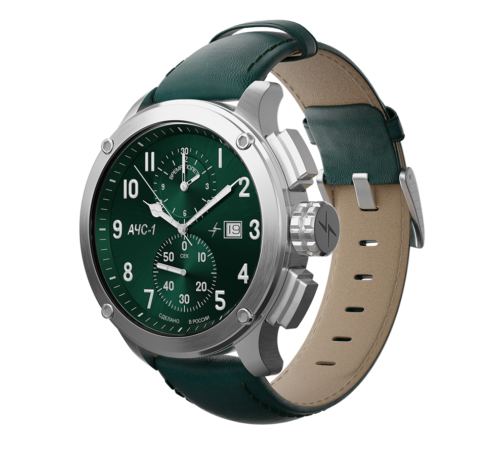 ACS-1 3520.D 44mm 石英机芯 磨砂绿色