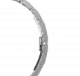 Pearl Bracelet 18 mm stainless steel, large links, "steel" color (1)