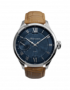 Reloj con esfera azul