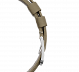 Cuero nobuck beige, sistema de cambio rápido, hebilla (1)