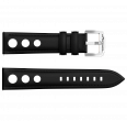 Genuine leather, black, buckle clasp (1)