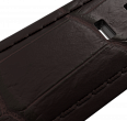 Embossed genuine leather, brown, buckle clasp (1)