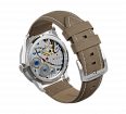 Light beige nubuck genuine leather strap, quick-change system, military buckle (1)