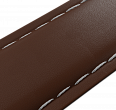 Genuine leather, black coloured butterfly clasp (1)