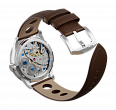 Genuine leather, tobacco, buckle clasp (1)