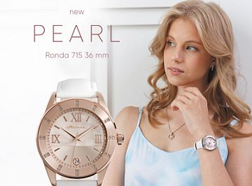 Colección de relojes para mujer «Pearl» renovada: ternura, elegancia y un brillo único