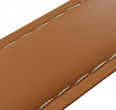 Genuine leather, steel coloured butterfly clasp (1)