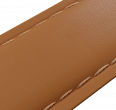 Genuine leather, steel coloured butterfly clasp (1)