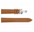 Genuine leather, steel coloured butterfly clasp (1)