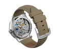 Cuero nobuck beige, sistema de cambio rápido, hebilla (1)